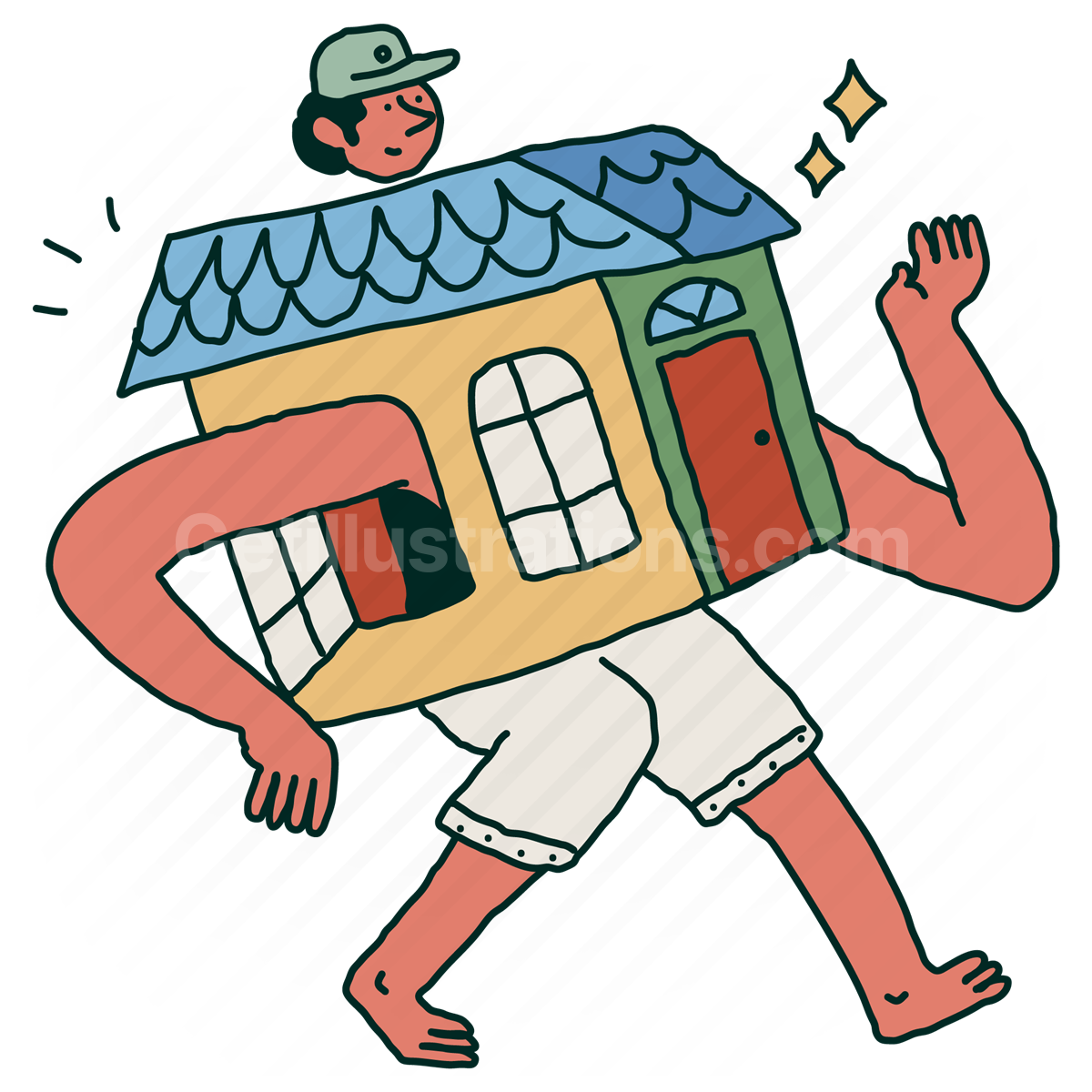 Real Estate and Architecture  illustration